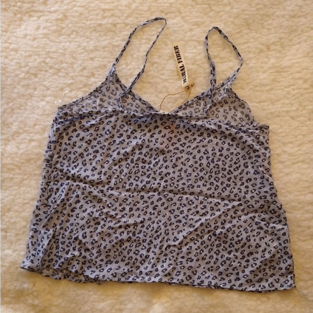 Moral Fiber Button Front Tank Top - Picture 3 of 3